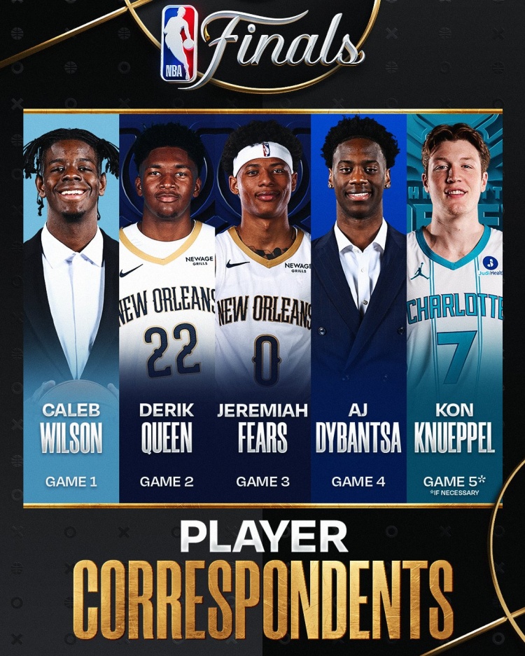 开云体育官方网站-NBA公布总决“球员记者团”名单：状元大热迪班萨、克尼佩尔在列